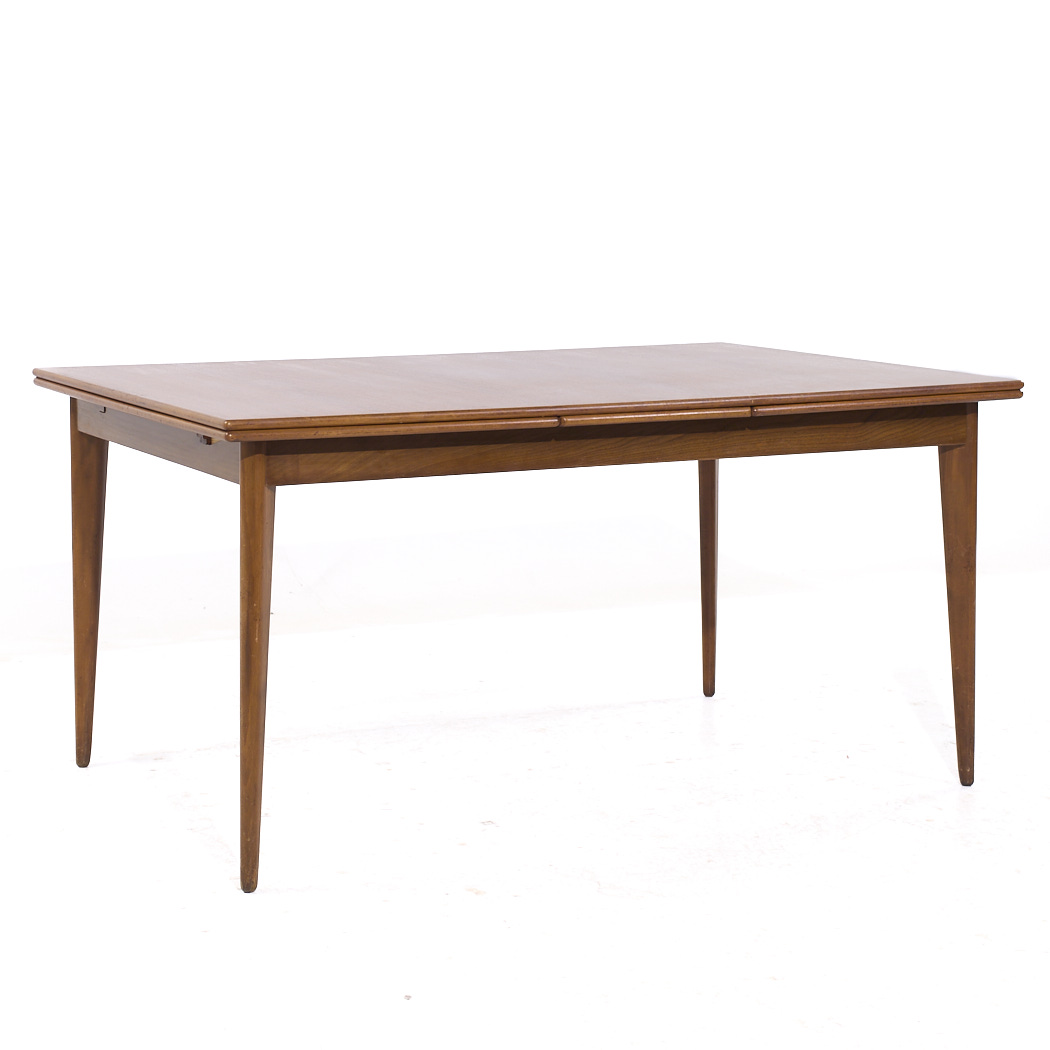 Dux Mid Century Swedish Teak Hidden Leaf Dining Table