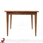 Dux Mid Century Swedish Teak Hidden Leaf Dining Table