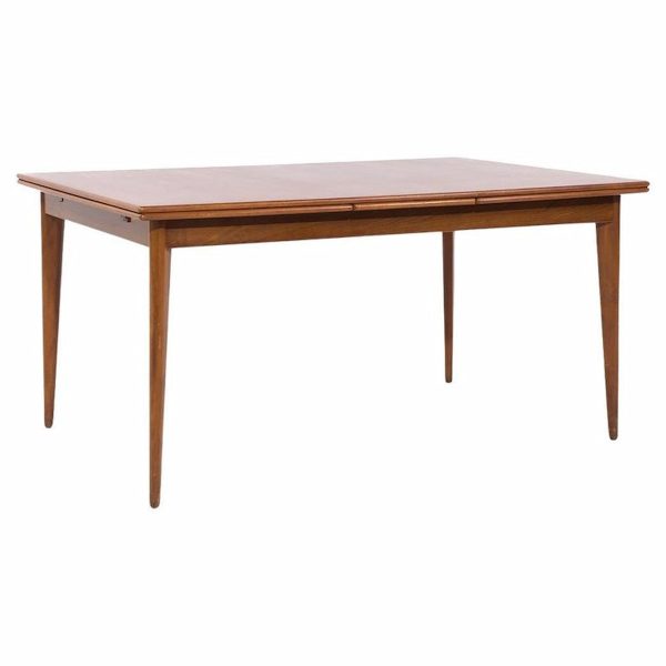 Dux Mid Century Swedish Teak Hidden Leaf Dining Table