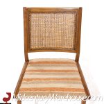 Dux Mid Century Swedish Walnut and Cane Dining Chairs - Set of 6