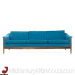 Folke Ohlsson for Dux Mid Century Swedish Teak Sofa