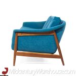 Folke Ohlsson for Dux Mid Century Swedish Teak Sofa