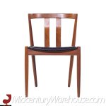 Folke Ohlsson for Dux Mid Century Teak Wishbone Dining Chairs - Set of 6