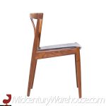 Folke Ohlsson for Dux Mid Century Teak Wishbone Dining Chairs - Set of 6