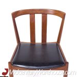 Folke Ohlsson for Dux Mid Century Teak Wishbone Dining Chairs - Set of 6