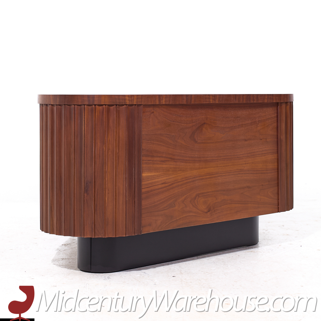Frank Fletcher for Fletcher California Aviation Mid Century Executive Desk