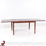 Glenn of California Mid Century Walnut Hidden Leaf Dining Table