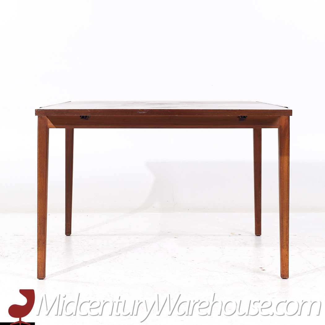 Glenn of California Mid Century Walnut Hidden Leaf Dining Table