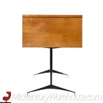 Imperial Mid Century Walnut and Chrome Credenza