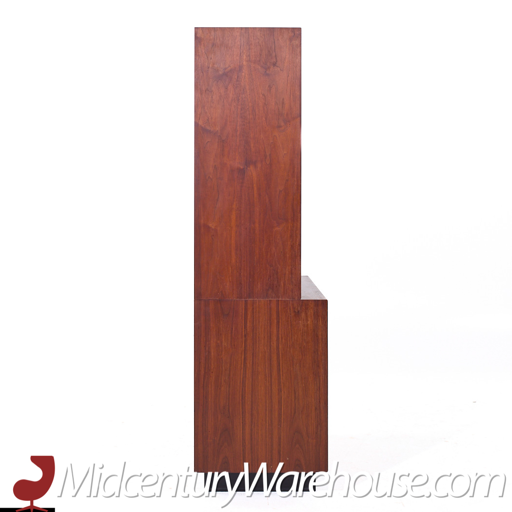 John Kapel for Glenn of California Mid Century Walnut Armoire