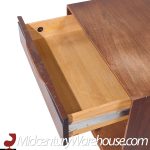 John Kapel for Glenn of California Mid Century Walnut Nightstands - Pair