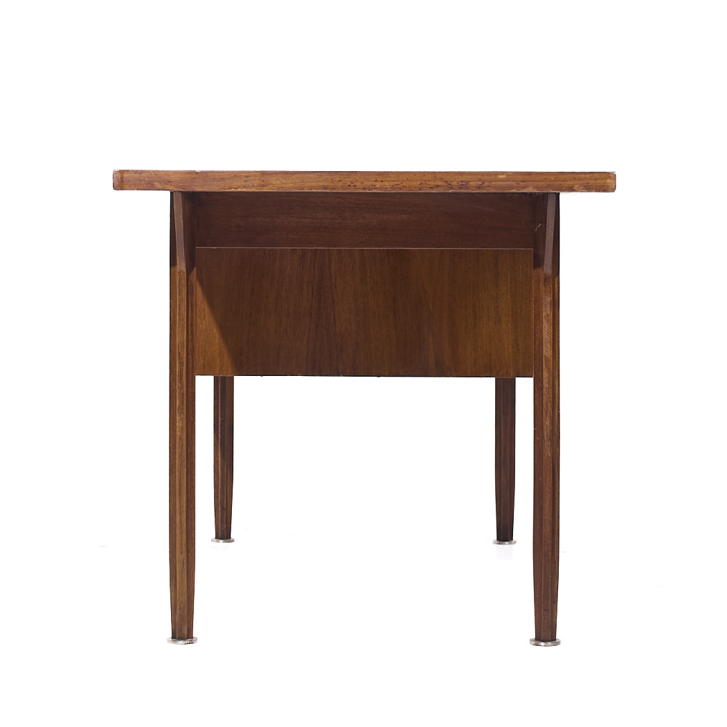 John Stuart Mid Century Walnut Desk