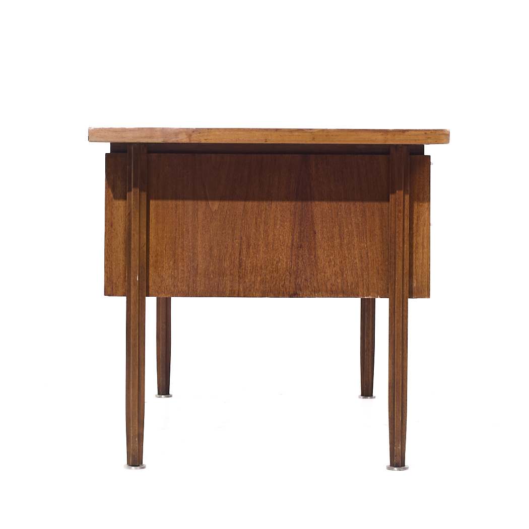 John Stuart Mid Century Walnut Desk