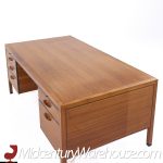 Kipp Stewart for Directional by Calvin Mid Century Walnut Executive Desk