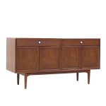 Kipp Stewart for Drexel Declaration Mid Century Walnut Credenza