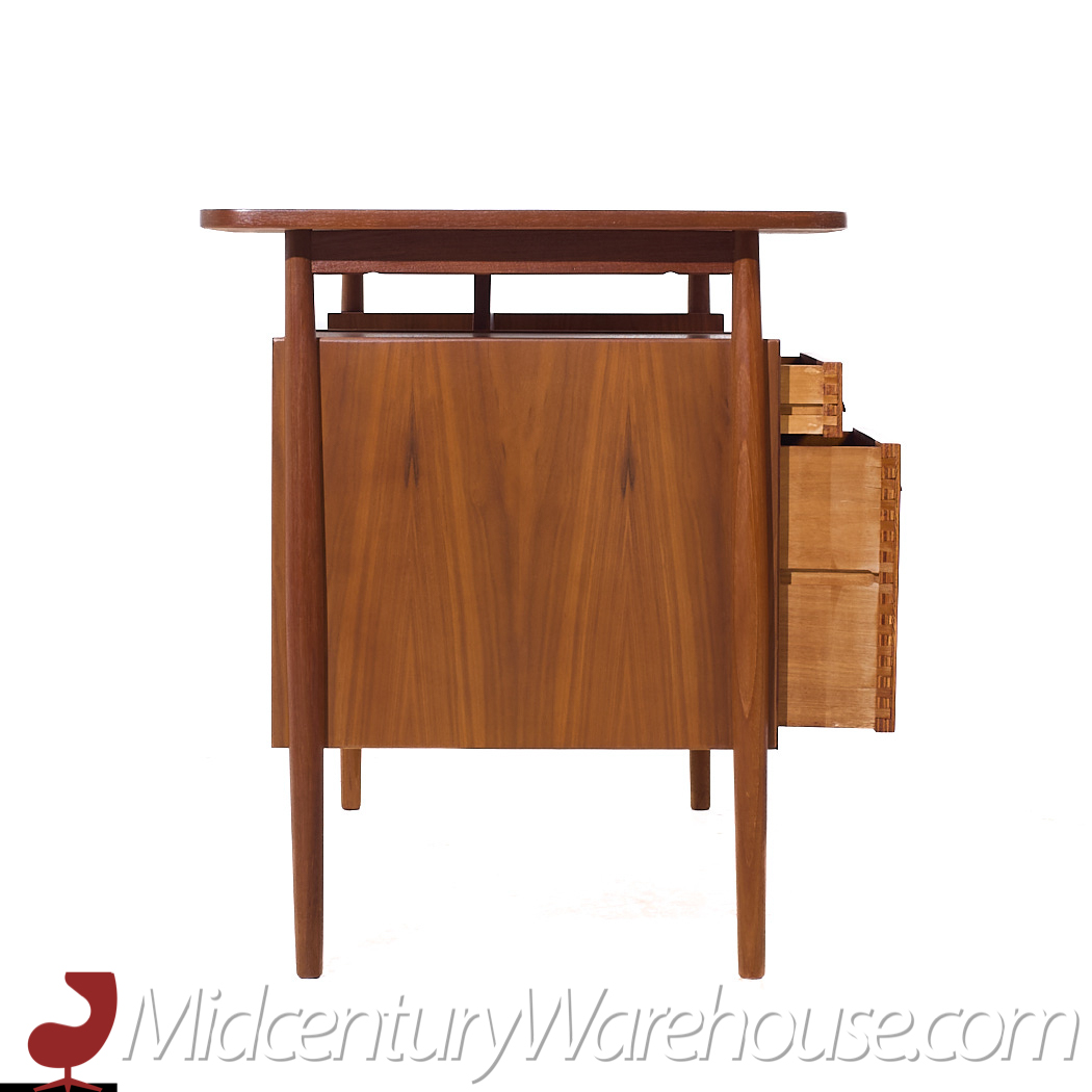 Maurice Villency Mid Century Danish Teak Petite Desk