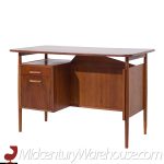 Maurice Villency Mid Century Danish Teak Petite Desk