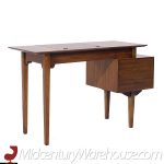 Milo Baughman for Drexel Perspective Mid Century Walnut Vanity Desk