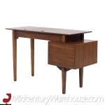 Milo Baughman for Drexel Perspective Mid Century Walnut Vanity Desk