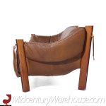 Percival Lafer Mp-211 Mid Century Brazilian Rosewood and Leather Sofa