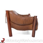 Percival Lafer Mp-211 Mid Century Brazilian Rosewood and Leather Sofa