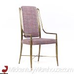 Weiman Warren Lloyd for Mastercraft Imperial Mid Century Brass Dining Chairs - Set of 6