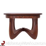 Witco Style Pulaski Oceanic Mid Century Expanding Dining Table with 2 Leaves