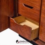 witco style pulaski oceanic mid century highboy armoire