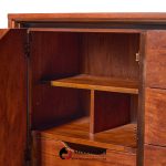 witco style pulaski oceanic mid century highboy armoire
