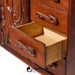 witco style pulaski oceanic mid century highboy armoire