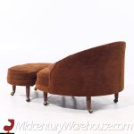 Adrian Pearsall for Craft Associates Mid Century Havana Chair with Ottoman