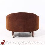 Adrian Pearsall for Craft Associates Mid Century Havana Chairs with Ottomans - Pair