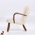 Arnold Madsen for Madsen & Schübel Mid Century Danish Clam Chair