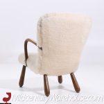 Arnold Madsen for Madsen & Schübel Mid Century Danish Clam Chair