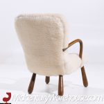 Arnold Madsen for Madsen & Schübel Mid Century Danish Clam Chair