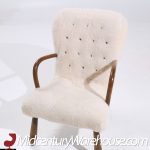 Arnold Madsen for Madsen & Schübel Mid Century Danish Clam Chair