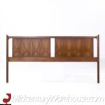 Broyhill Brasilia Mid Century Walnut King Headboard