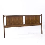 Broyhill Brasilia Mid Century Walnut King Headboard