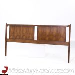 Broyhill Brasilia Mid Century Walnut King Headboard