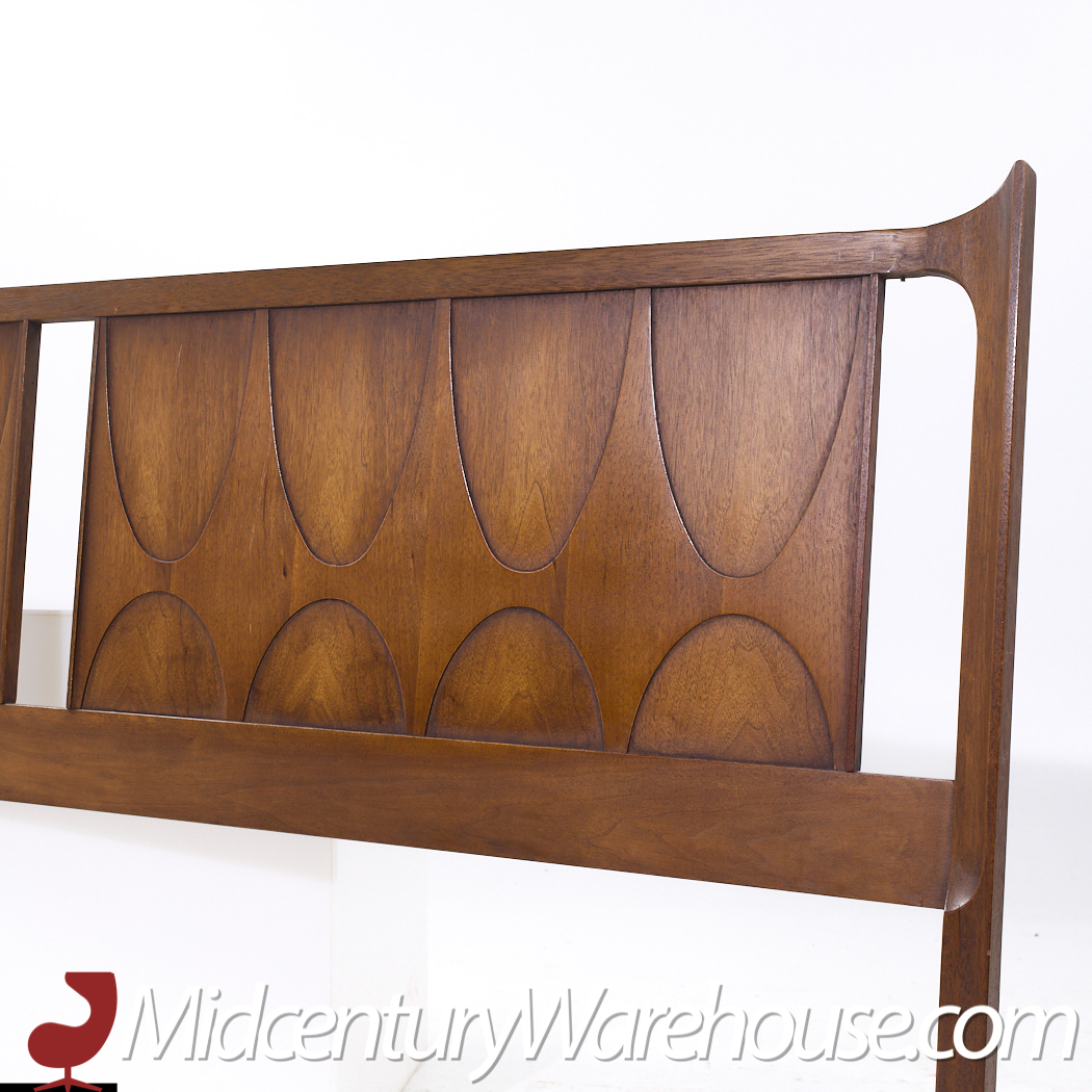 Broyhill Brasilia Mid Century Walnut King Headboard