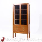 Bruksbo Mid Century Danish Teak Display Cabinet