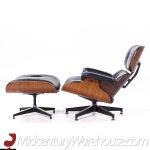 Charles and Ray Eames for Herman Miller Mid Century Rosewood Lounge Chair and Ottoman