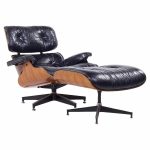 Charles and Ray Eames for Herman Miller Mid Century Rosewood Lounge Chair and Ottoman