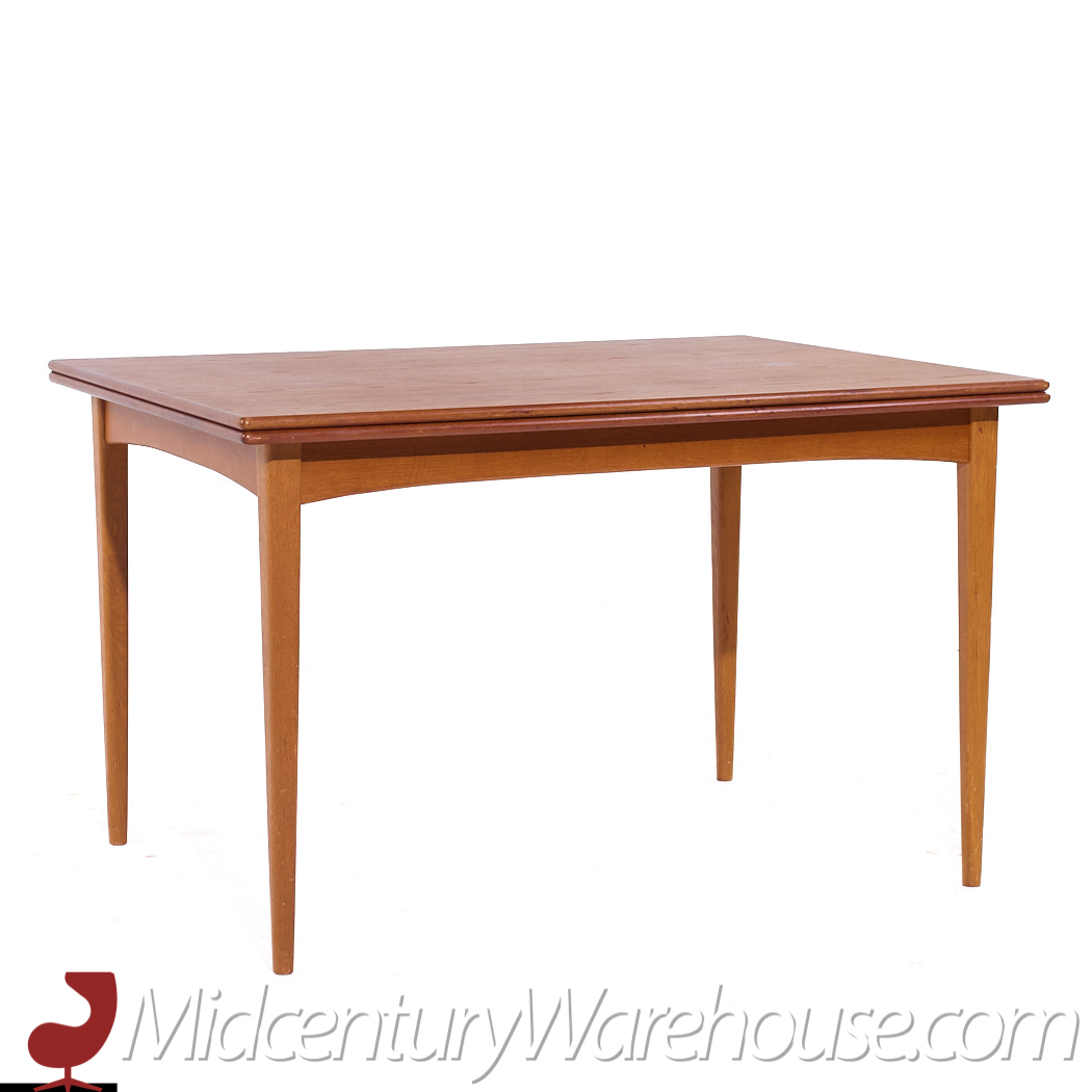 Dux Mid Century Danish Teak Flip Top Dining Table