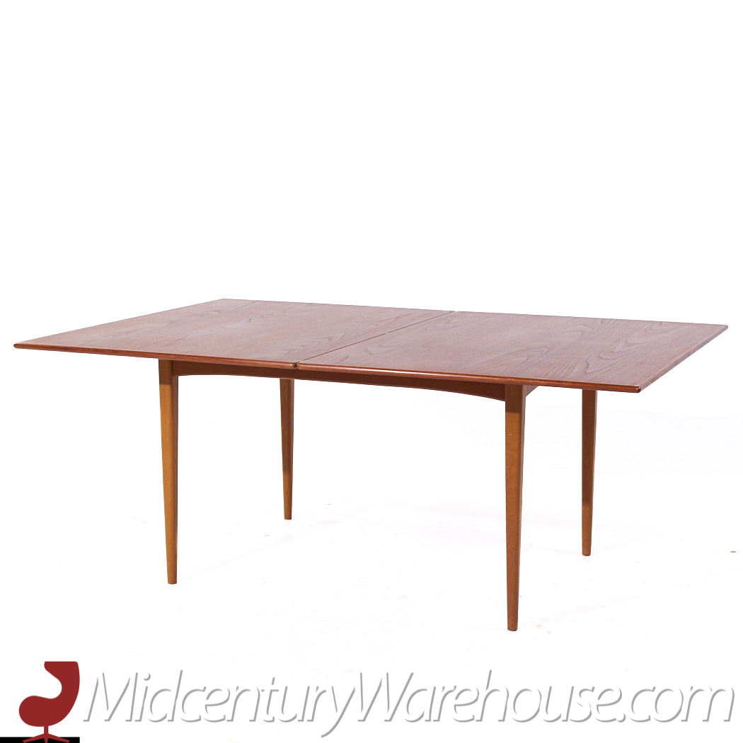 Dux Mid Century Danish Teak Flip Top Dining Table