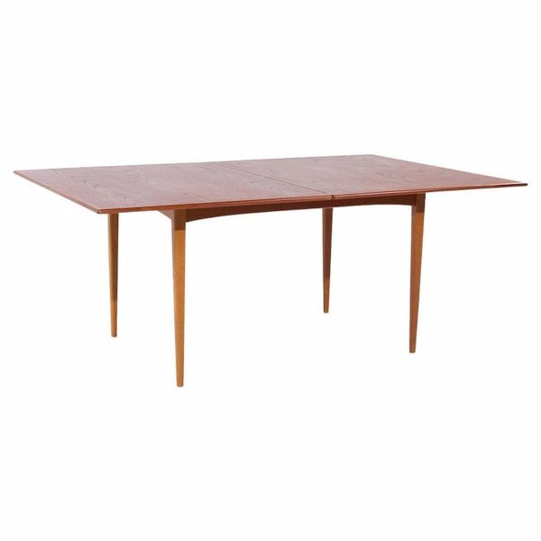 Dux Mid Century Danish Teak Flip Top Dining Table