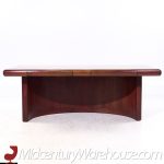 Dyrlund Skyline Mid Century Danish Rosewood Executive Desk