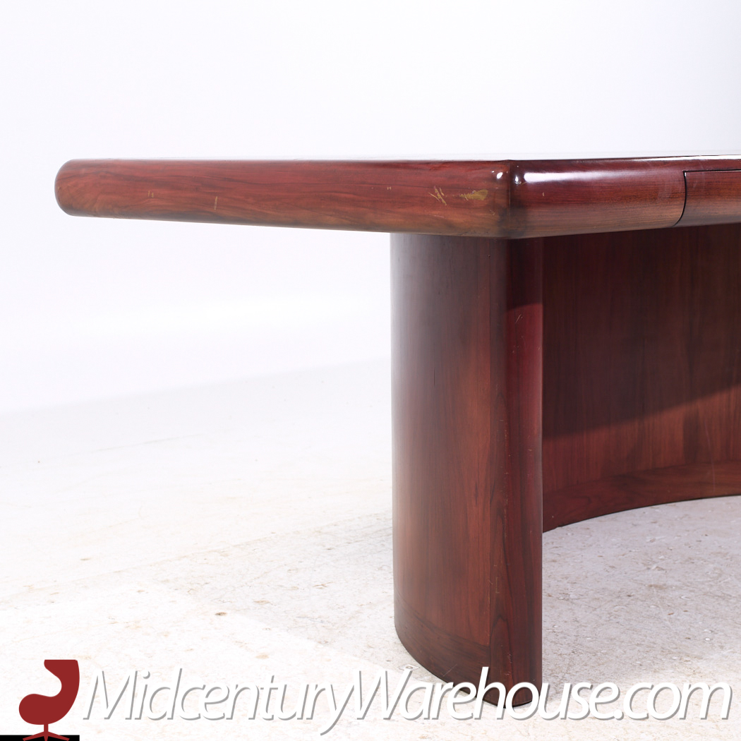 Dyrlund Skyline Mid Century Danish Rosewood Executive Desk