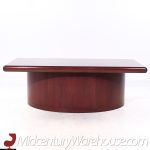 Dyrlund Skyline Mid Century Danish Rosewood Executive Desk