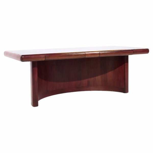 Dyrlund Skyline Mid Century Danish Rosewood Executive Desk